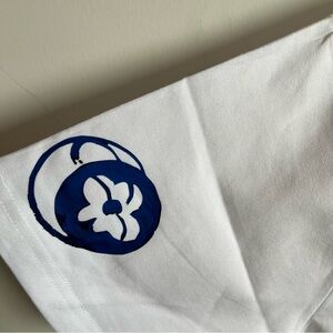 Louis Vuitton printed crew neck short sleeves